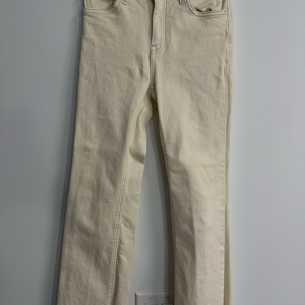 MANGO SIENNA CROP FLATE